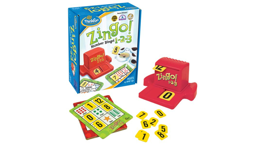 Zingo! 1-2-3 - számolós társasjáték - Thinkfun