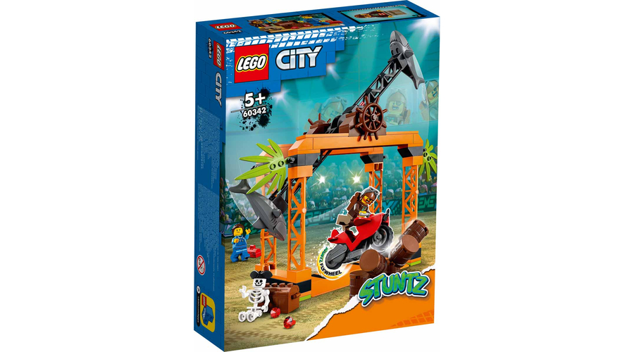 LEGO City Stuntz Cápatámadás kaszkadőr kihívás 60342