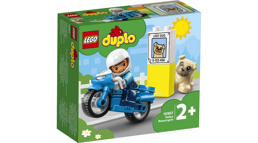 LEGO DUPLO Town Rendőrségi motorkerékpár 10967