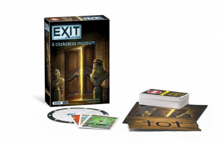 EXIT 9. - A titokzatos múzeum - szabadulós játék - Piatnik