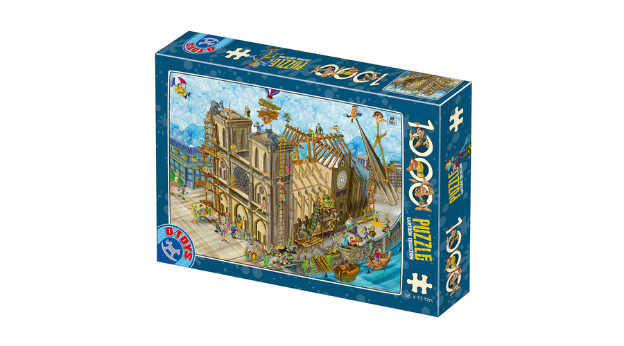 Notre Dame - Dtoys 77752 - 1000 db-os puzzle