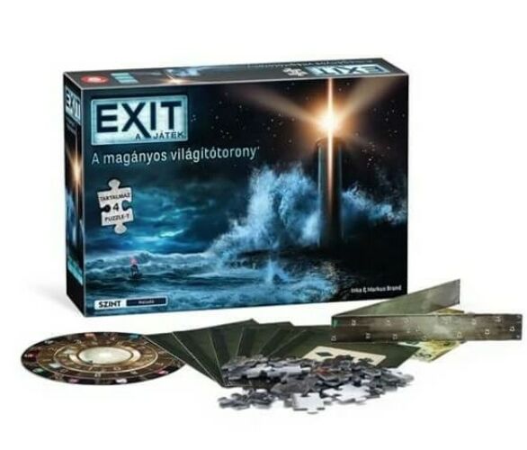 EXIT játék és Puzzle - A magányos világítótorony - Piatnik