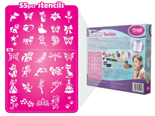 Funshine Nagy Csillámtetoválás szett