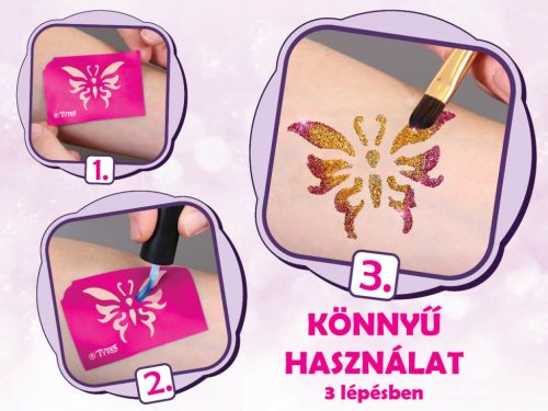 Funshine Nagy Csillámtetoválás szett