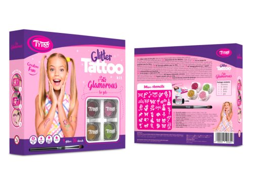 Glamorous Csillámtetoválás szett