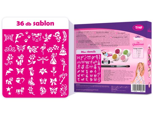 Glamorous Csillámtetoválás szett