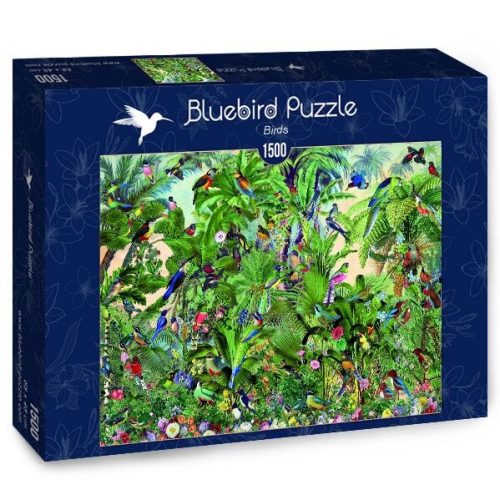 Birds - Bluebird 70473 - 1500 db-os puzzle
