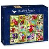 Flower Pictures - Bluebird 70474 - 1500 db-os puzzle