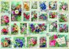 Stamp Flower Collection - Bluebird 70472 - 2000 db-os puzzle