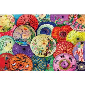   Asian Oil Paper Umbrellas - Eurographics 6000-5317 - 1000 db-os puzzle