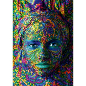 Női portré - Face Art - Bluebird 60010 - 1000 db-os puzzle