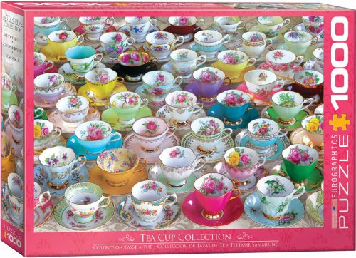 Tea Cup Collection -  Eurographics 6000-5314 - 1000 db-os puzzle