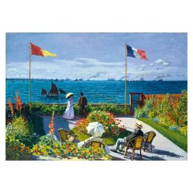   Claude Monet - Garden at Sainte-Adresse  Bluebird 60042 1000 darabos puzzle
