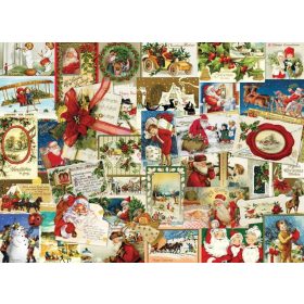   Vintage Christmas Cards - Eurographics 6000-0784 - 1000 darabos puzzle