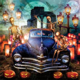   The Old Plymouth on Halloween - SunsOut 30143 - 1000 darabos puzzle