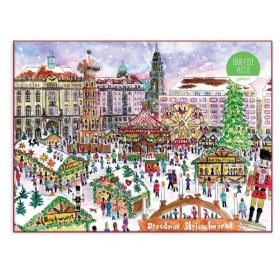   Karácsonyi vásár - Christmas Market - Michael Storrings 1000 darabos puzzle