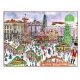 Karácsonyi vásár - Christmas Market - Michael Storrings 1000 darabos puzzle