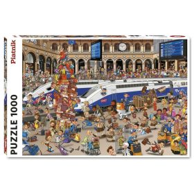   Vasútállomás - Railway Station - Piatnik 1000 db-os puzzle