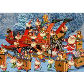   Ready for Christmas Delivery Season - Bluebird 90406-F - 1000 darabos puzzle