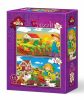 2 Puzzles - Farm Girl - Art puzzle 5582 - 35 darabos puzzle