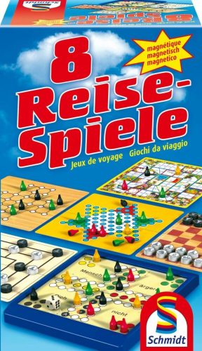 8 db mágneses utazójáték (49102) 8 Reise-Spiele, magnetisch