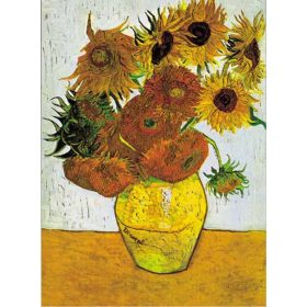 Van Gogh - Napraforgók, 1000 db (561740) Van Gogh -  Sonnenblumen Mûvészeti kirakó