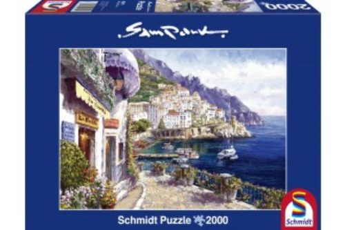 Délután Amalfi-ban, Sam Park, 2000 db (59271) Amalfi am Nachmittag / Afternoon in Amalfi, Sam P