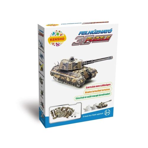 3D puzzle, Tank Make Your Own Wind Up Tank