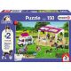 Reitschule und Tierärztin, 150 db +2 db Schleich figura a dobozban (56240) Riding school and ve