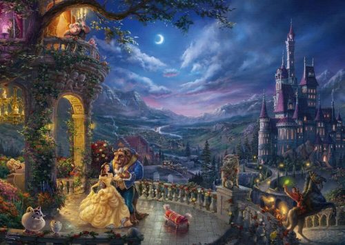 Disney Die Schöne und das Biest, 1000 db (59484) Disney The Beauty and the Beast, Dancing in th
