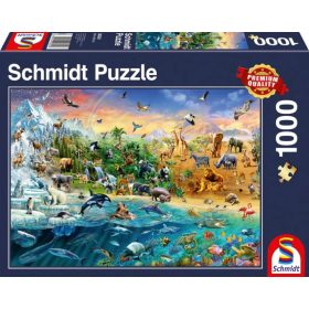 Die Welt der Tiere, 1000 db (58324) Animal Kingdom, 1000 pcs