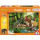 Forschungsstation Croco, 100 db +2 db Schleich figura a dobozban (56238) Croco Research Station