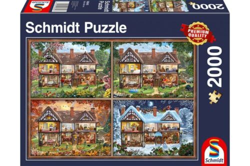 House of four seasons - Schmidt 58345 - 2000 db-os puzzle