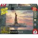 Statue of Liberty in the twilight, Glow in the Dark 1000 db (59498) Szabadság szobor