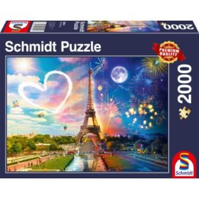 Paris, day and night, 2000 pcs (58941) Paris, Tag und Nacht
