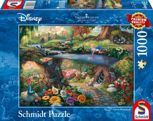 Disney, Alice in wonderland, 1000 pcs (59636) Disney, Alice im Wunderland