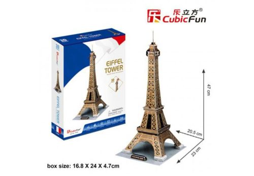 3D puzzle kicsi Eiffel Tower gold - 39 db 3D puzzle Eiffel torony arany