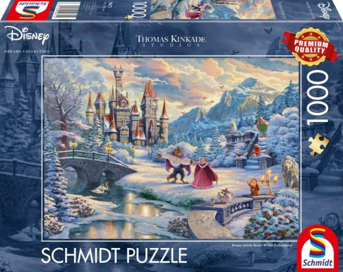 Disney, Beauty and the Beast s Winter Enchantment, (59671) Disney, Die Schöne und das Biest