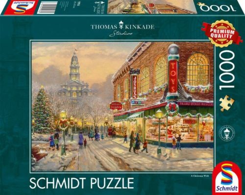 A Christmas wish - Karácsonyi kivánság - Schmidt 59936 - 1000 darabos puzzle