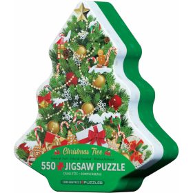   Christmas Tree Tin - Eurographics 8551-5663 - 550 darabos puzzle