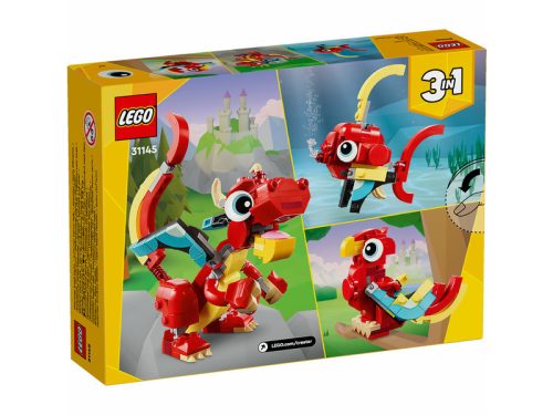 LEGO Creator 31145 Vörös sárkány