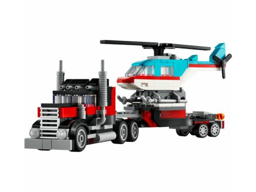 LEGO Creator 31146 Platós teherautó és helikopter