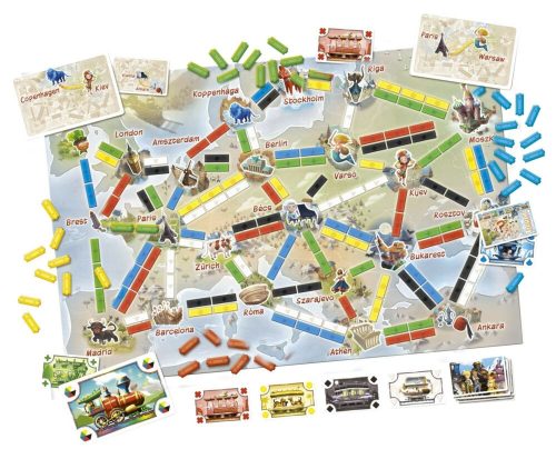Ticket to Ride - Az első utazás társasjáték