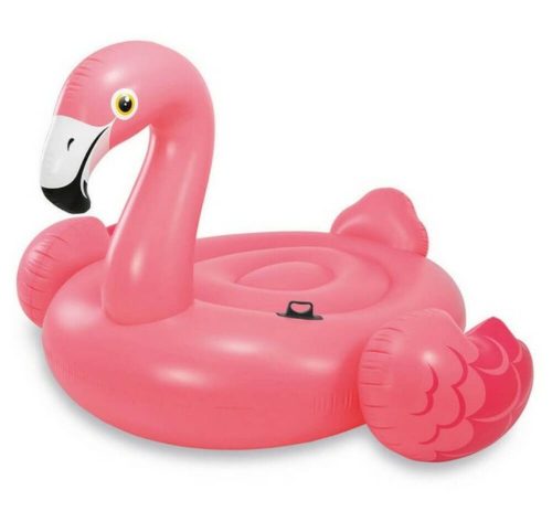 Flamingó lovagló matrac - Intex 57558