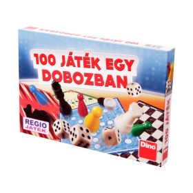 Dino 100 játék egy dobozban társasjáték-gyûjtemény
