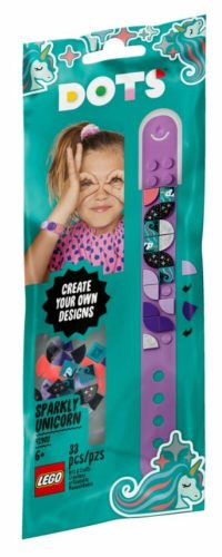 LEGO DOTS - Csillogó egyszarvú karkötő 41902