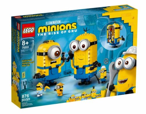 LEGO Minions - Kocka minyonok és barlangjuk 75551