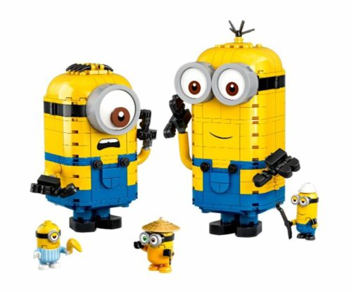 LEGO Minions - Kocka minyonok és barlangjuk 75551