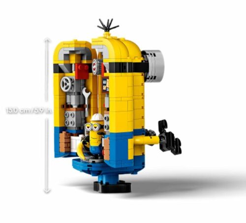 LEGO Minions - Kocka minyonok és barlangjuk 75551