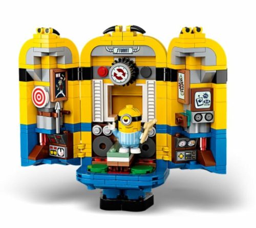 LEGO Minions - Kocka minyonok és barlangjuk 75551